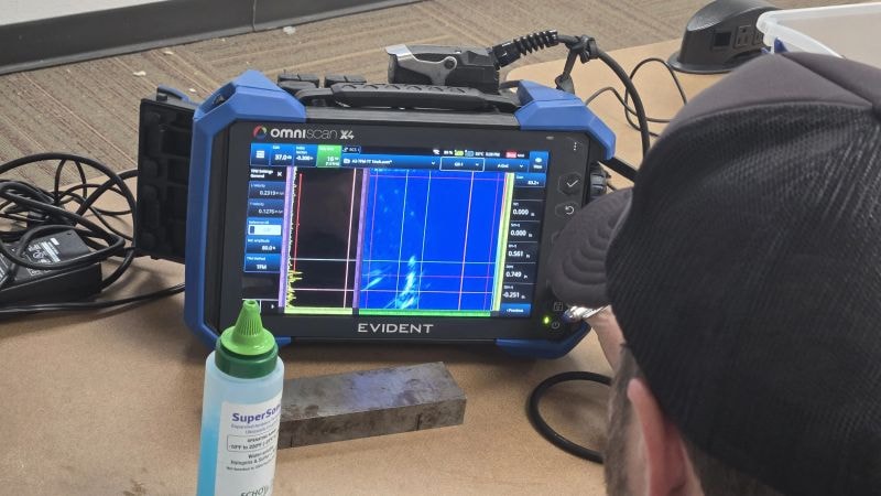 NDT inspection unit equipment