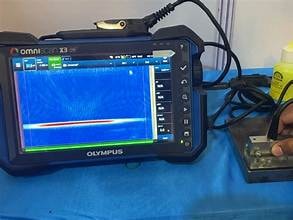 OmniScan X3 phased array UT display