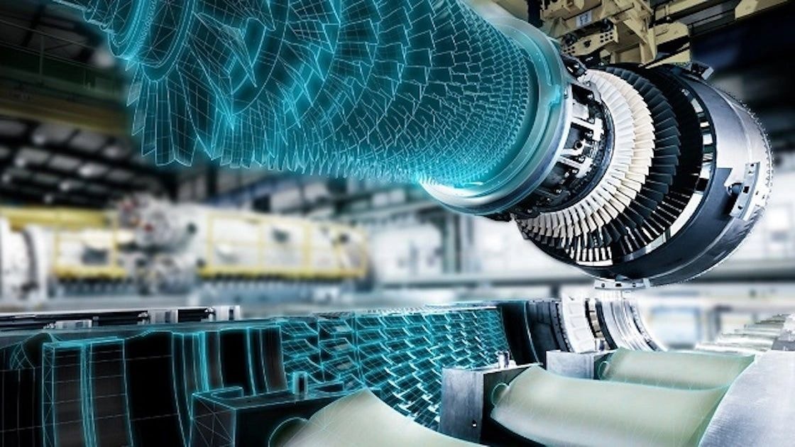Jet engine turbine NDT inspection